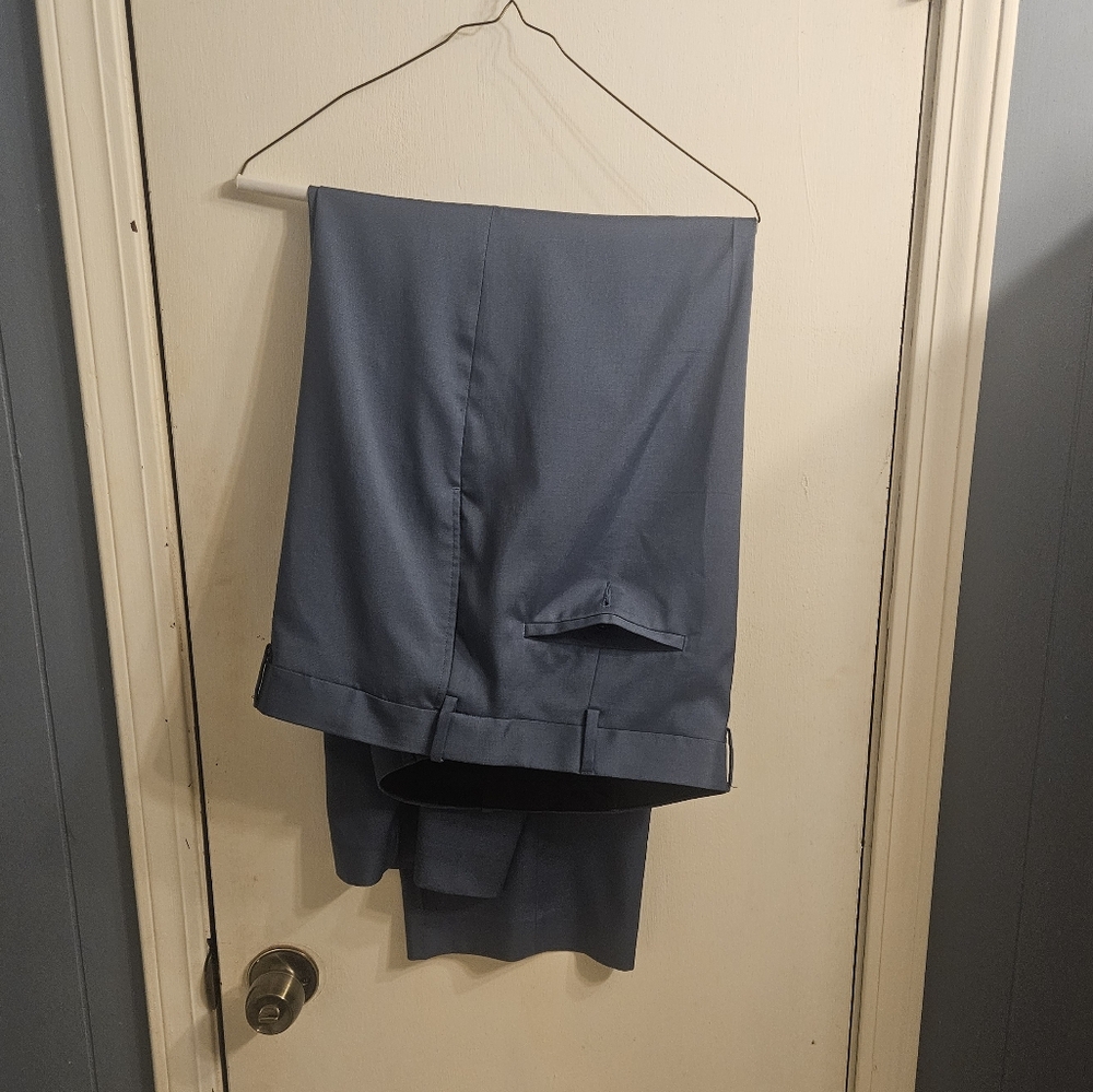 Stylish Blue Savane Dress Pants 38x32